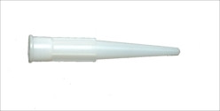 Narrow Plastic White Nozzle #769-4-RDA